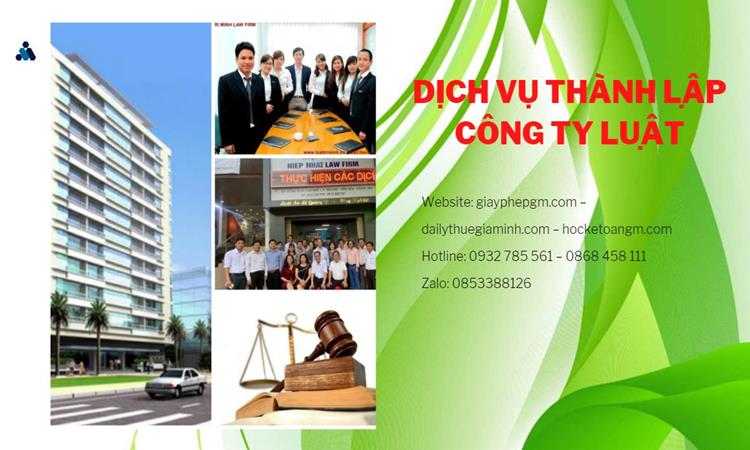 Hướng dẫn thủ tục thành lập công ty Luật tại Thành Phố Hải Phòng