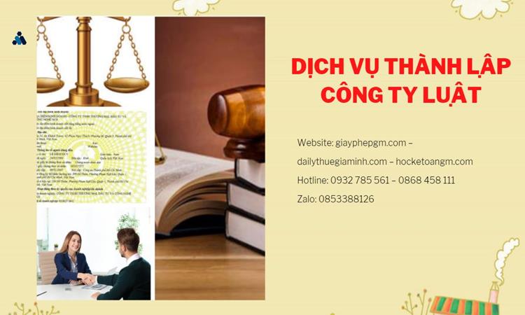 Hướng dẫn thủ tục thành lập công ty Luật tại Thị xã Mỹ Hào