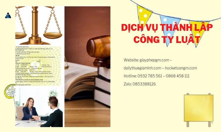 Hướng dẫn thủ tục thành lập công ty Luật tại TP Hưng Yên