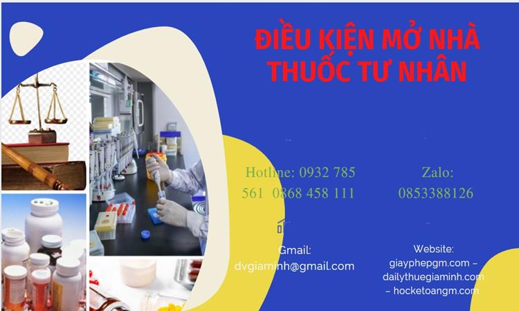 Kinh nghiệm mở nhà thuốc tư nhân