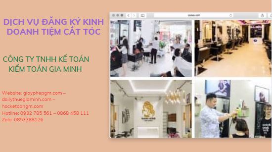 DỊCH VỤ ĐĂNG KÝ KINH DOANH TIỆM CẮT TÓC 5 Quá trình đăng ký kinh doanh tiệm cắt tóc