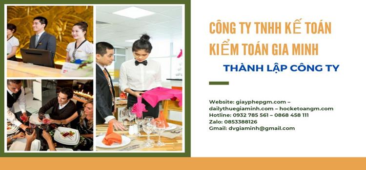 Quy trình thành lập công ty kinh doanh nhà hàng năm 2021 tại TP Hồ Chí Minh