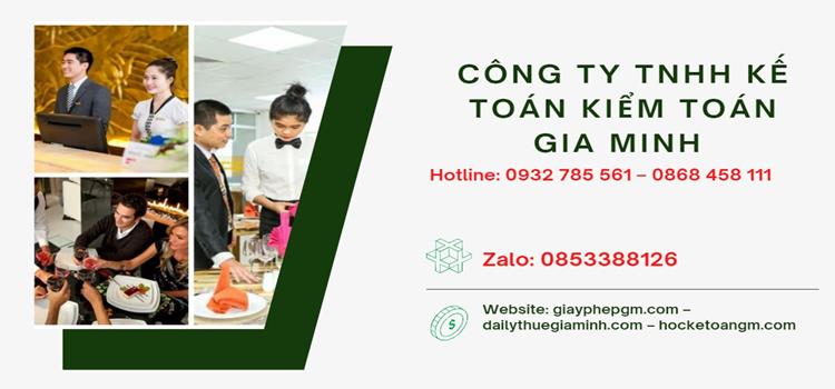 Quy trình thành lập công ty kinh doanh nhà hàng năm 2021 tại Thị xã Sơn Tây