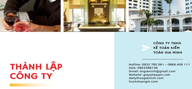 Quy trình thành lập công ty kinh doanh nhà hàng năm 2021 tại Quận 11