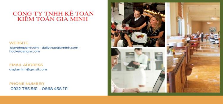 Quy trình thành lập công ty kinh doanh nhà hàng năm 2021 tại Trà Vinh