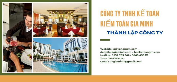 Quy trình thành lập công ty kinh doanh nhà hàng năm 2021 tại Tuyên Quang