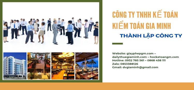 Quy trình thành lập công ty nhà hàng năm 2021 tại Sơn La