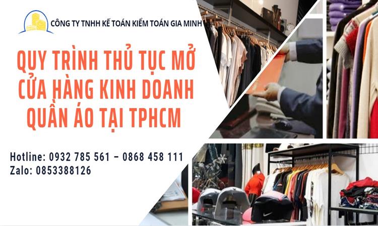 Quy trình thủ tục mở cửa hàng kinh doanh quần áo tại tphcm 4 Quy trình thủ tục mở cửa hàng kinh doanh quần áo tại TPHCM