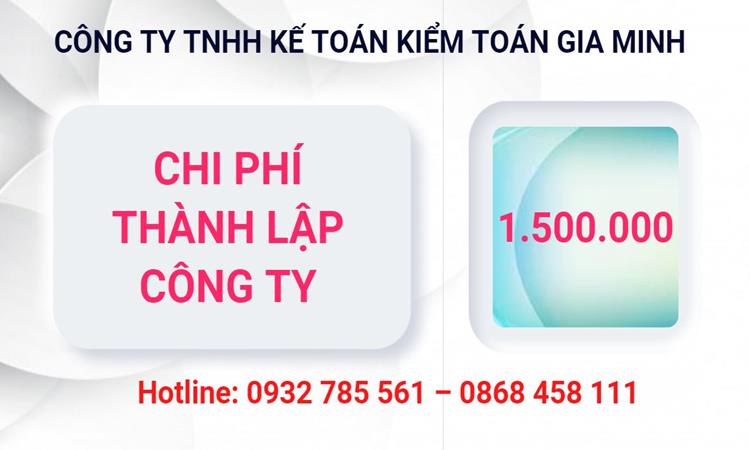 Chi phí thành lập công ty dịch vụ ăn uống - nhà hàng - khách sạn tại Bắc Giang