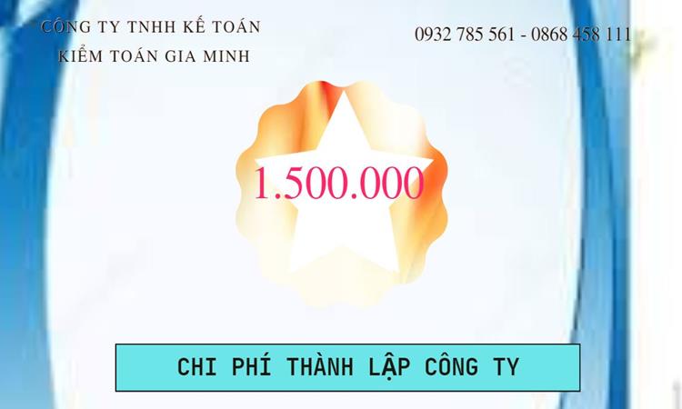 Chi phí thành lập công ty dịch vụ ăn uống - nhà hàng - khách sạn tại Bạc Liêu