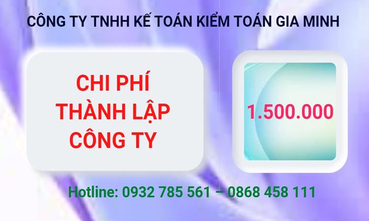 Chi phí thành lập công ty dịch vụ ăn uống - nhà hàng - khách sạn tại Bắc Ninh