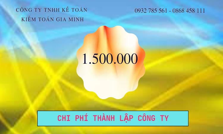 Chi phí thành lập công ty dịch vụ ăn uống - nhà hàng - khách sạn tại Bình Dương