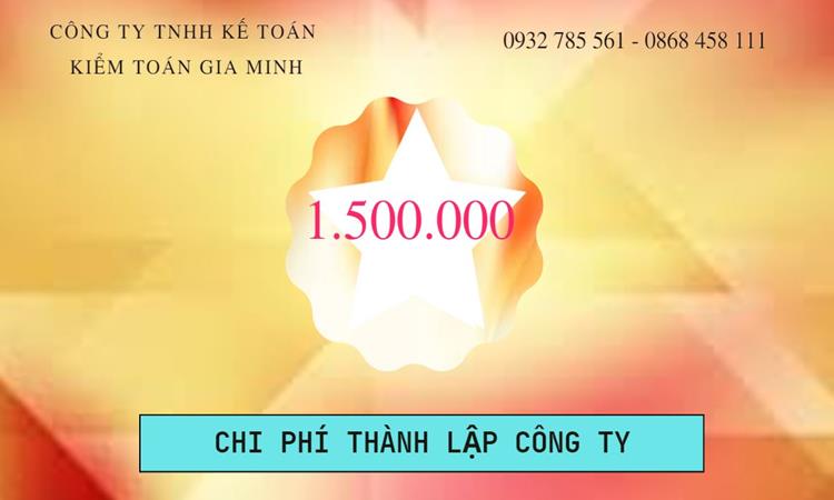 Chi phí thành lập công ty dịch vụ ăn uống - nhà hàng - khách sạn tại Bình Thuận