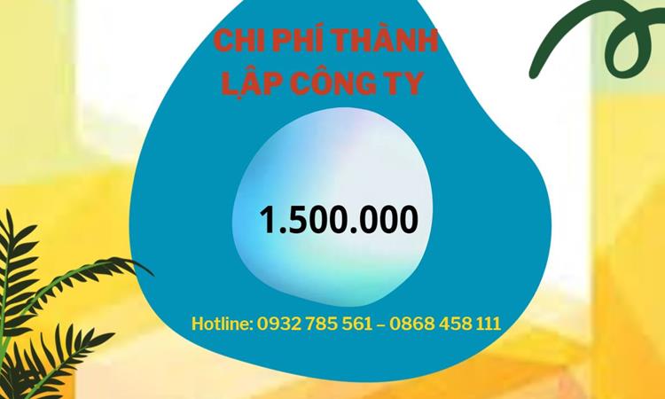 Chi phí thành lập công ty dịch vụ ăn uống - nhà hàng - khách sạn tại Huyện Ân Thi