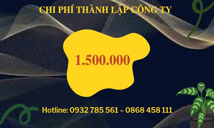 Chi phí thành lập công ty dịch vụ ăn uống - nhà hàng - khách sạn tại huyện Ba Vì