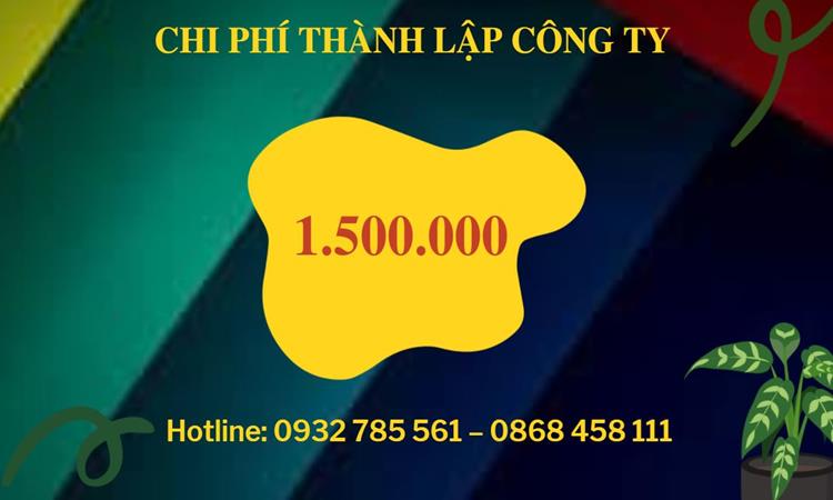 Chi phí thành lập công ty dịch vụ ăn uống - nhà hàng - khách sạn tại huyện Củ Chi