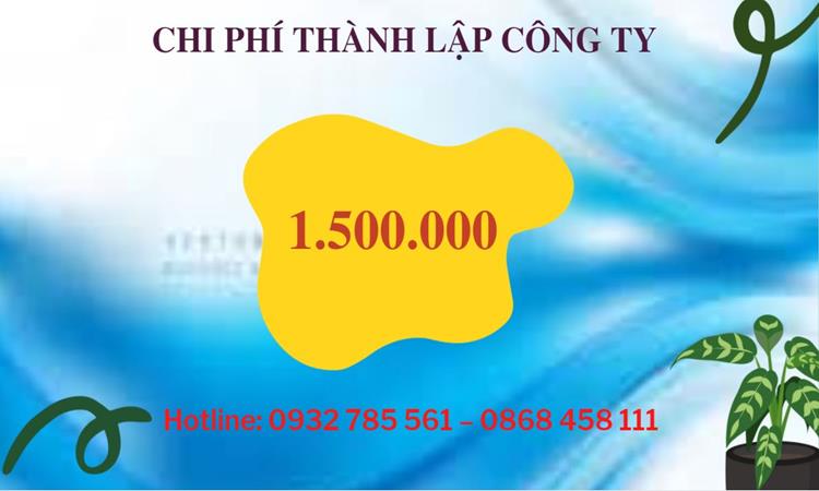 Chi phí thành lập công ty dịch vụ ăn uống - nhà hàng - khách sạn tại Huyện Khoái Châu