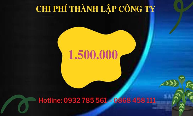 Chi phí thành lập công ty dịch vụ ăn uống - nhà hàng - khách sạn tại huyện Mê Linh
