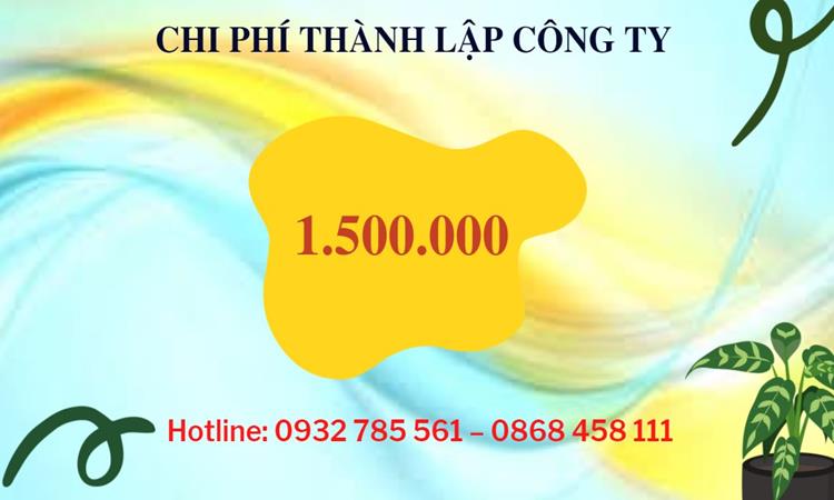 Chi phí thành lập công ty dịch vụ ăn uống - nhà hàng - khách sạn tại huyện Thới Lai