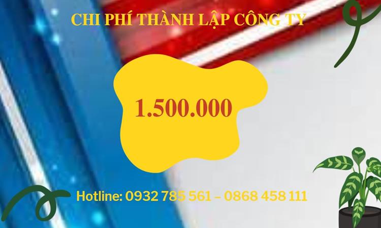 Chi phí thành lập công ty dịch vụ ăn uống - nhà hàng - khách sạn tại Phú Thọ
