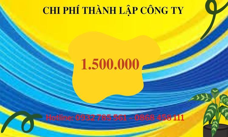 Chi phí thành lập công ty dịch vụ ăn uống - nhà hàng - khách sạn tại Thái Nguyên
