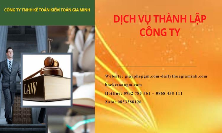 Chi phí thành lập công ty dịch vụ ăn uống - nhà hàng - khách sạn tại huyện Củ Chi