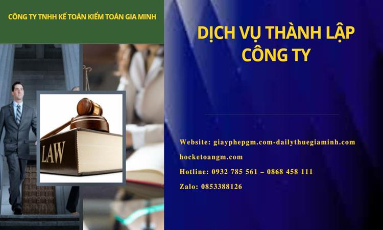 Thành lập công ty dịch vụ ăn uống - nhà hàng - khách sạn tại huyện Hoài Đức