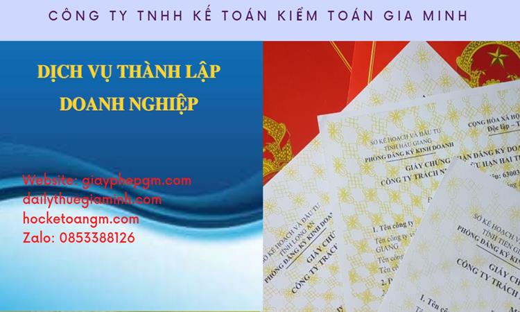 Thành lập công ty dịch vụ ăn uống - nhà hàng - khách sạn tại huyện Quốc Oai