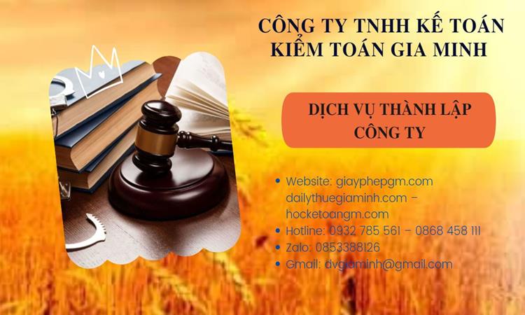 Thành lập công ty dịch vụ ăn uống - nhà hàng - khách sạn tại huyện Thường Tín