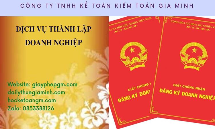Thành lập công ty dịch vụ ăn uống - nhà hàng - khách sạn tại Quận 8