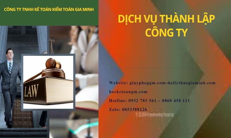 Thành lập công ty dịch vụ ăn uống - nhà hàng - khách sạn tại Quận Bắc Từ Liêm