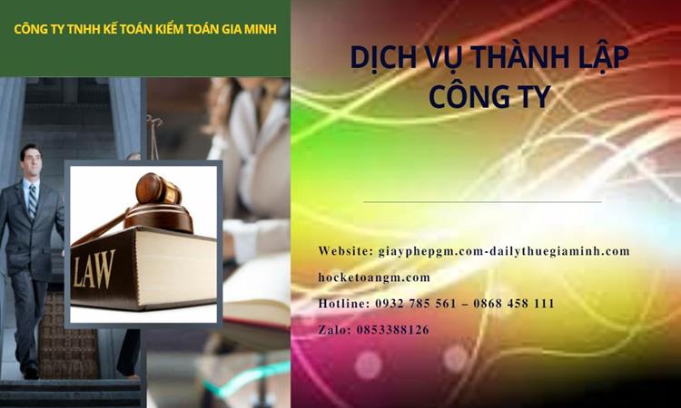 Thành lập công ty dịch vụ ăn uống - nhà hàng - khách sạn tại Quận Cầu Giấy