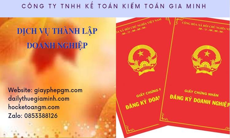 Thành lập công ty dịch vụ ăn uống - nhà hàng - khách sạn tại Quận Đống Đa