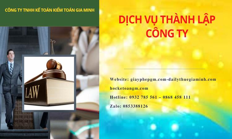 Thành lập công ty dịch vụ ăn uống - nhà hàng - khách sạn tại Quận Phú Nhuận