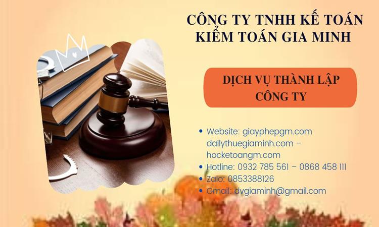 Thành lập công ty dịch vụ ăn uống - nhà hàng - khách sạn tại Quận Thủ Đức