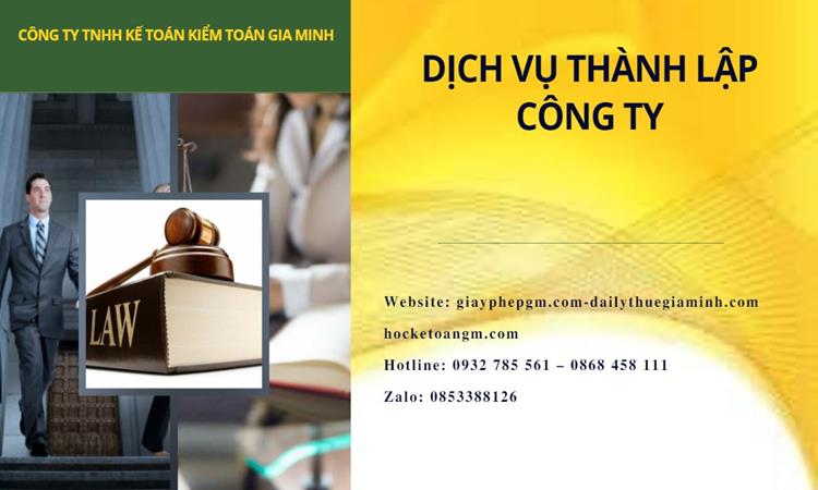 Thành lập công ty dịch vụ ăn uống - nhà hàng - khách sạn tại Quảng Ninh
