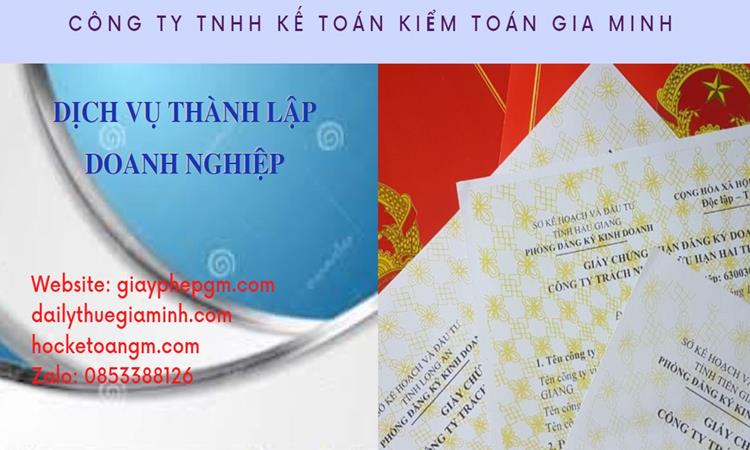 Thành lập công ty dịch vụ ăn uống - nhà hàng - khách sạn tại Thành Phố Hà Nội