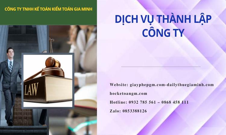 Thành lập công ty dịch vụ ăn uống - nhà hàng - khách sạn tại Thành Phố Hưng Yên