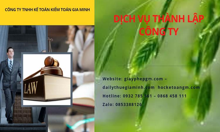 Thành lập công ty dịch vụ ăn uống - nhà hàng - khách sạn tại Thành Phố Thủ Đức