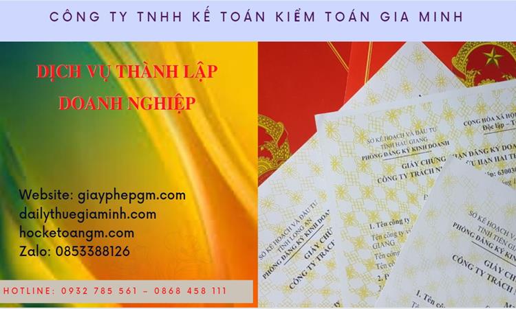 Thành lập công ty dịch vụ ăn uống - nhà hàng - khách sạn tại TP Hưng Yên