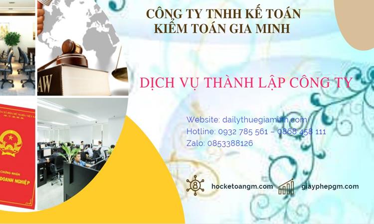 Quy trình thành lập công ty nhà hàng 2021 tại Quận 2
