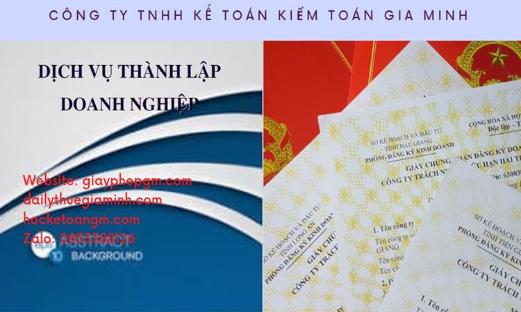 Thủ tục thành lập công ty văn phòng phẩm tại Ninh Bình