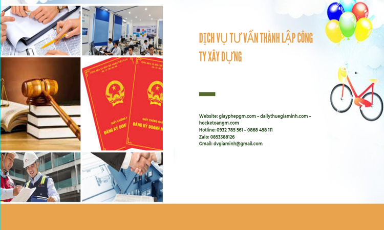Thành lập công ty vật liệu xây dựng đúng luật tại Cao Bằng