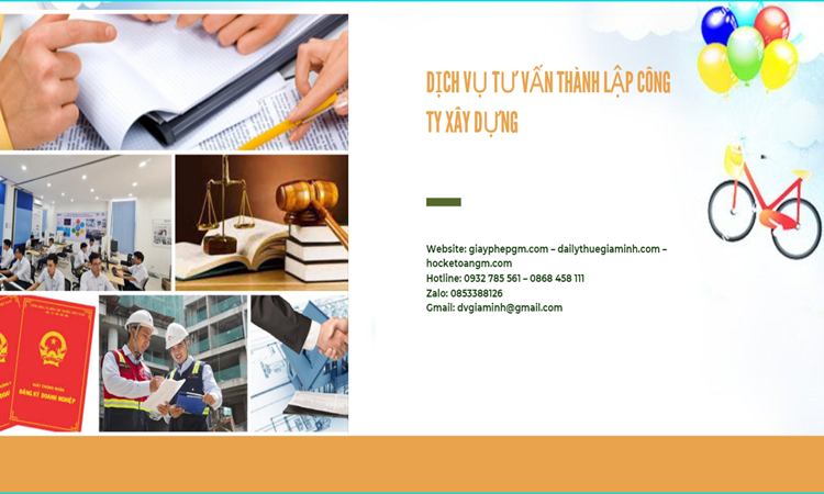 Thành lập công ty vật liệu xây dựng đúng luật tại Điện Biên