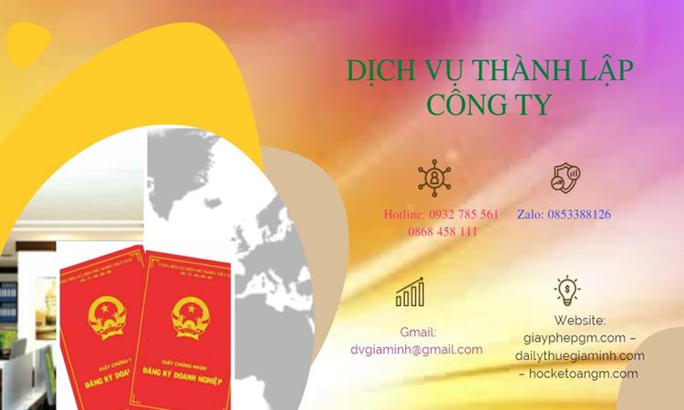 Thành lập công ty vật liệu xây dựng đúng luật tại Huyện Kim Bảng