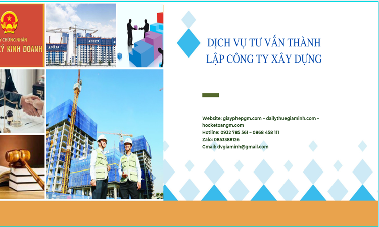 Thành lập công ty vật liệu xây dựng đúng luật tại Huyện Tiên Lữ