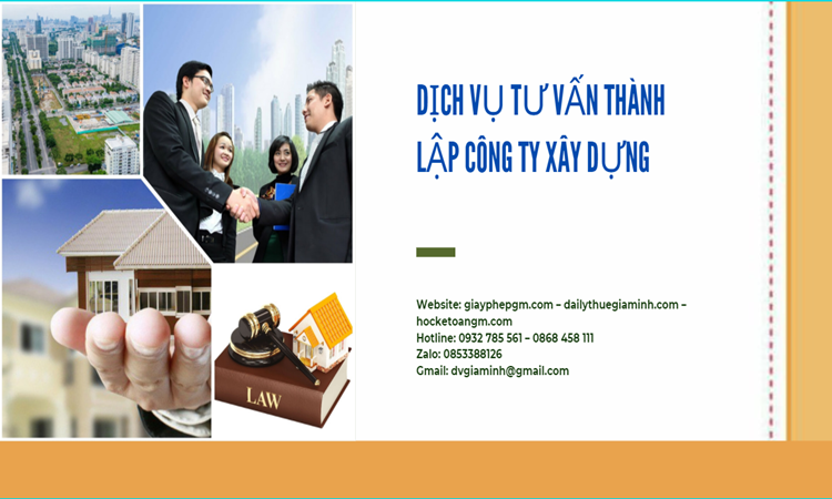 Thành lập công ty vật liệu xây dựng đúng luật tại Kon Tum