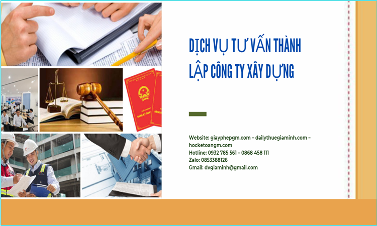 Thành lập công ty vật liệu xây dựng đúng luật tại Lai Châu