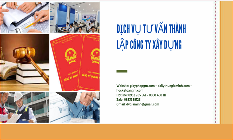 Thành lập công ty vật liệu xây dựng đúng luật tại Nam Định