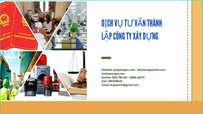 Thành lập công ty vật liệu xây dựng đúng luật tại Nghệ An